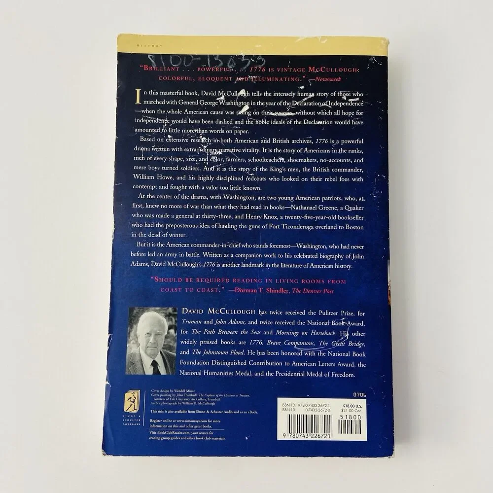 1776 by David McCullough (2006, Trade Paperback)